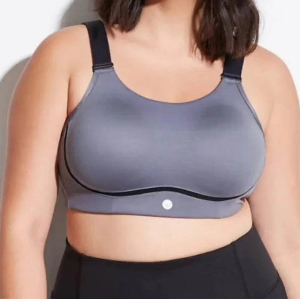 LIVI Active Lane Bryant Charcoal Volta High-Impact Sports Bra Size 38 DDD - Picture 13 of 13